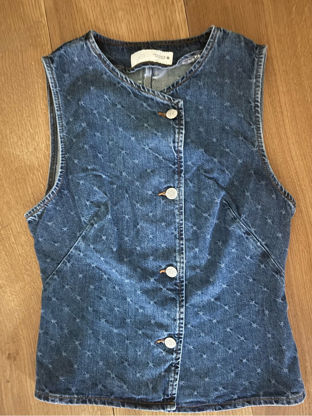 Denim vest